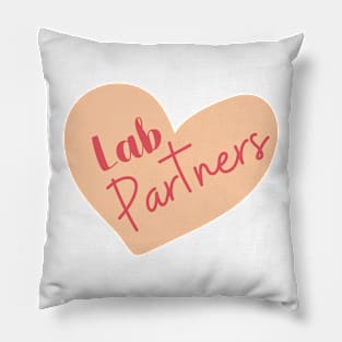 Laboratory Partners Cute Hearts Pillow