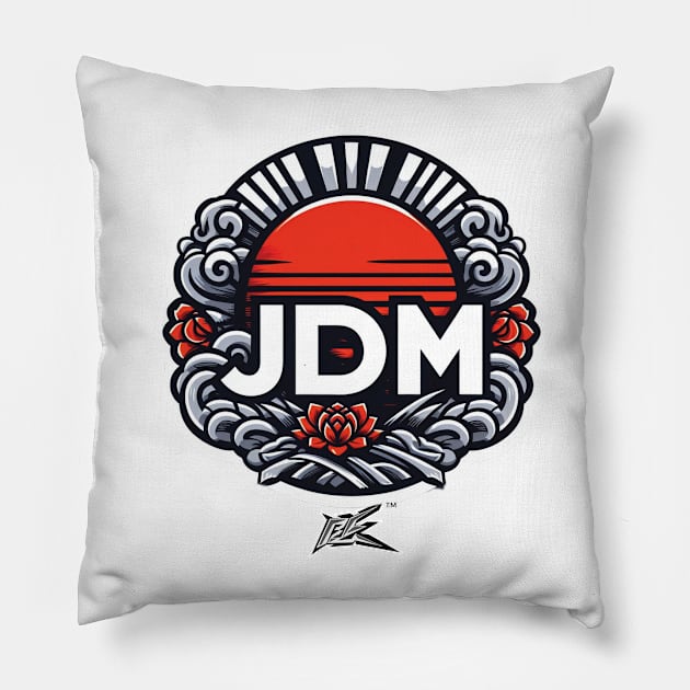 jdm tshirt Pillow by naquash