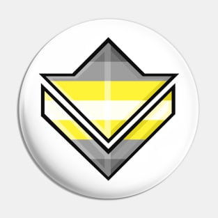 Commander Tag: Demigender Pin