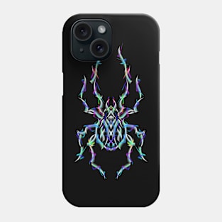 Rainbow spider inv Phone Case