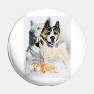 Akita Medley Pin