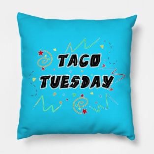 Taco Crazy Pillow