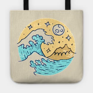 The Great Wave Sun Shine Tote