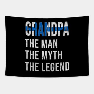 Grand Father Finnish Grandpa The Man The Myth The Legend - Gift for Finnish Dad With Roots From  Finland Tapestry