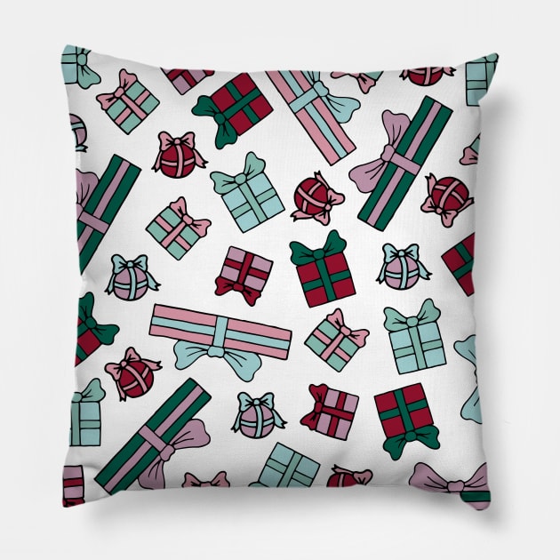 Christmas Presents || Presents || Gifts || Christmas Pattern Pillow by HLeslie Design