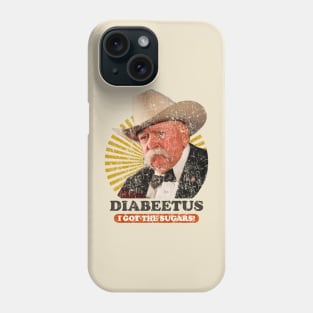 RETRO DIABEETUS I GOT THE SUGARS! Phone Case