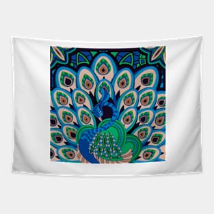 Peacock 2 Tapestry