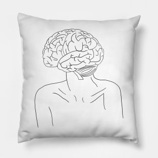 Brain medical art design Pillow