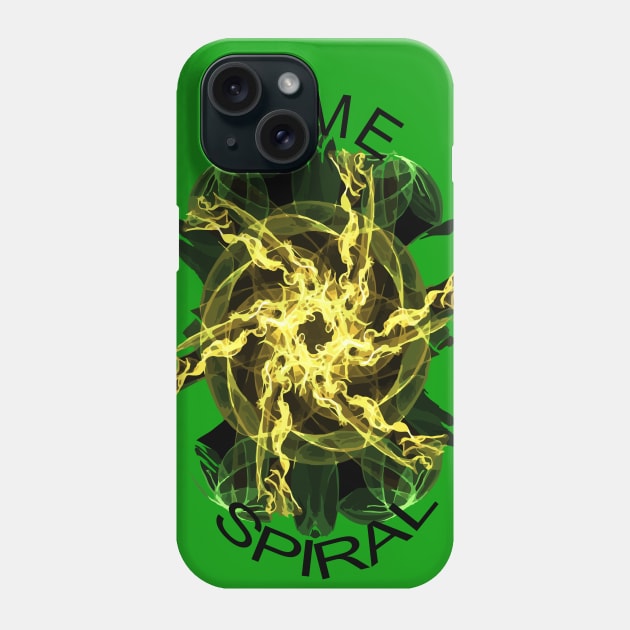 Time Spiral Phone Case by Evgeniya