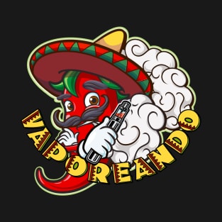 VAPE, fun vaping shirt, hot, mexican vaper T-Shirt