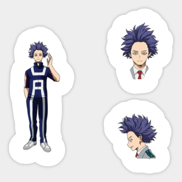 Hitoshi Shinso My Hero Academia My Hero Academia Sticker Teepublic Au