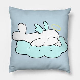 Angel Cloud Harp Seal Pillow
