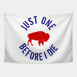 Buffalo Football Just One Before I Die Tapestry