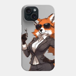 Agent Lady Fox Phone Case