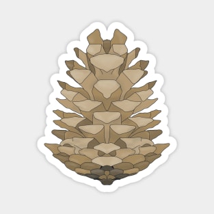 Lovely Pinecone Magnet