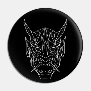 Akuma minimalism white Pin