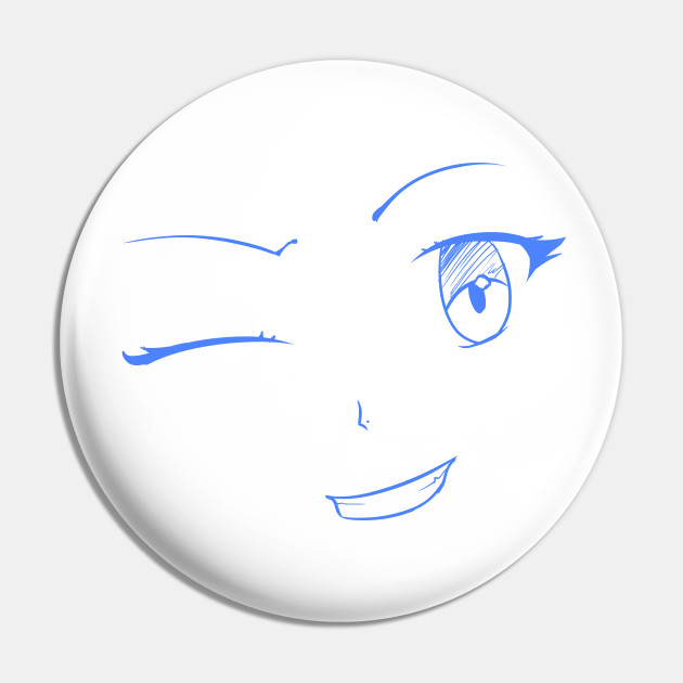 Cute Anime Face Shirt Anime Pin Teepublic