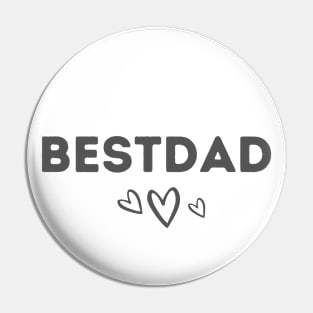 BEST DAD GIFT FOR FATHER'S DAY GIFT DAD LOVE HEART Pin