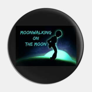 Radar - Moonwalking on the Moon Pin