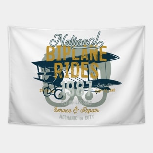 Biplane Tapestry