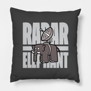 Radar Elephant Pillow