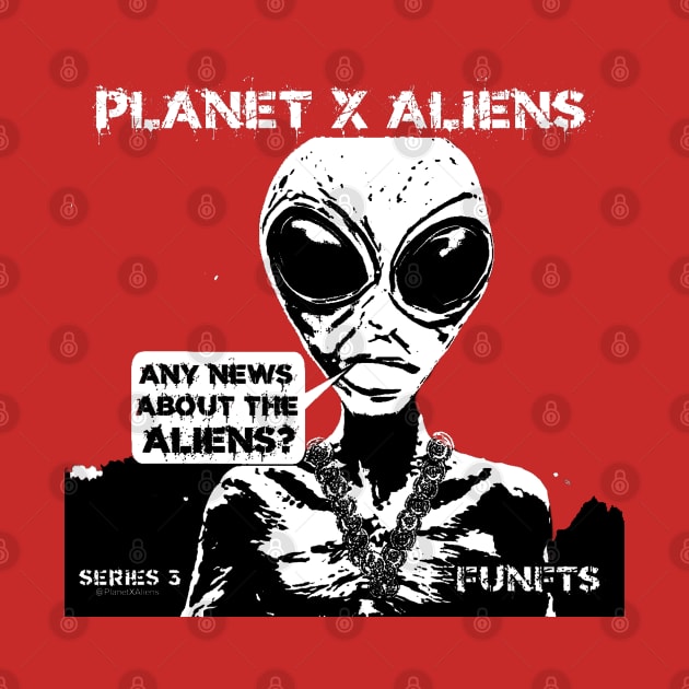 Cool 80's Retro Alien Sci Fi by PlanetMonkey