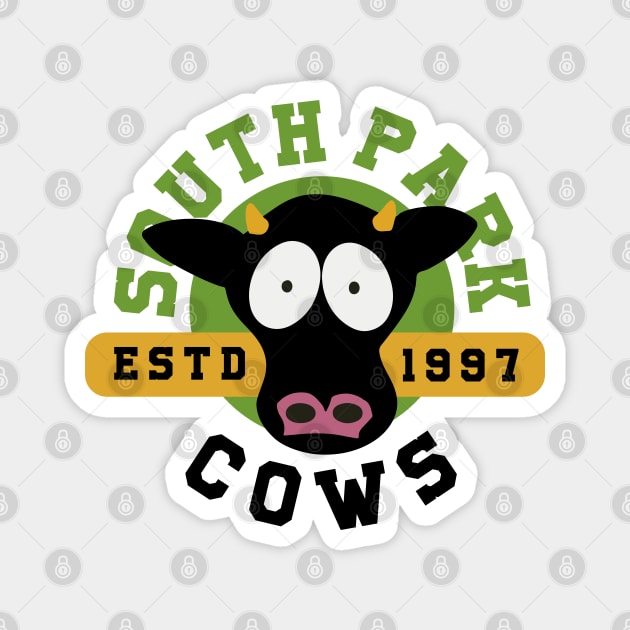 South Park cows Magnet by J31Designs