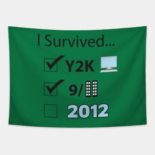 I Survived 2012 Tapestry