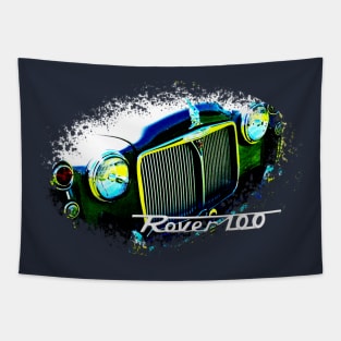 Rover P4 100 1960s British classic car elements Tapestry