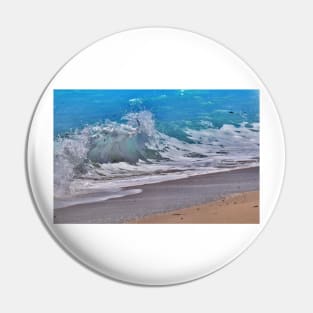 Crashing Ashore Pin