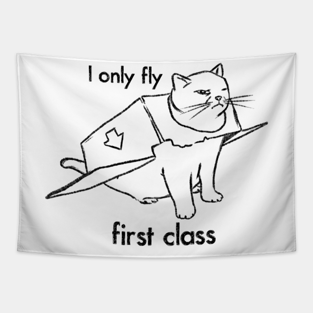 Funny Cat Drawing, First Class Kitty, Cat in Box - Funny Cats - Tapestry | TeePublic Funny Cat Drawing, First Class Kitty, Cat in Box - Funny Cats - Tapestry | TeePublic