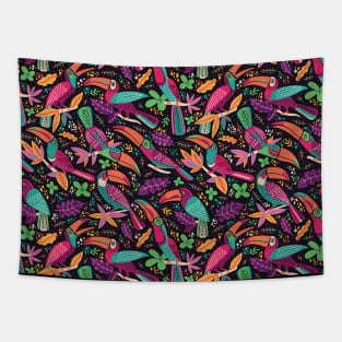 Toucan Pattern Tapestry