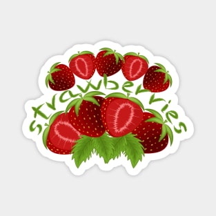 Strawberries Magnet