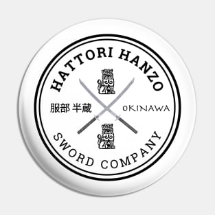 Hattori Hanzo Sword Company Pin