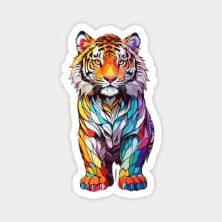 Prismatic Siberian Tiger Tee! Magnet