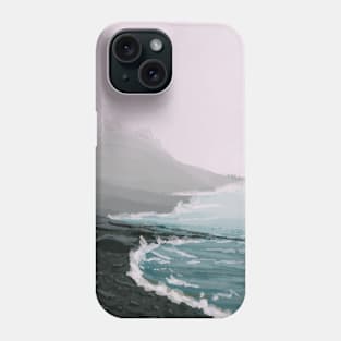 Foggy shore Phone Case