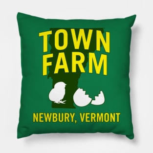 Town Farm Newbury Vermont Hatching Chick Pillow