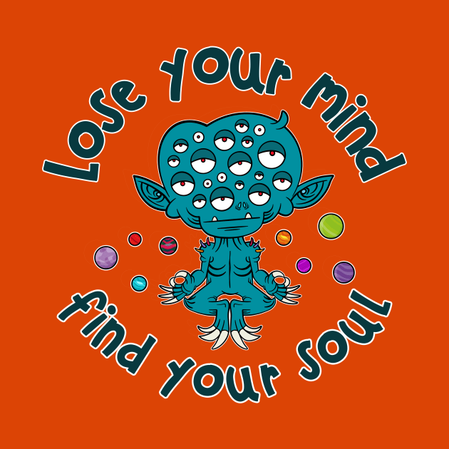 Lose your mind, little alien by Monster Doodle