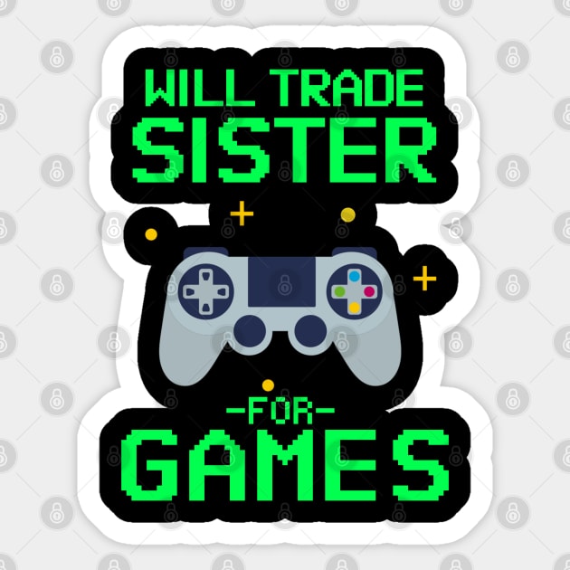 Gamer Sister Video Games T-Shirt New Sister Cute Gifts Ideas Gamer Sister Video Games T-Shirt New Sister Cute Gifts Ideas