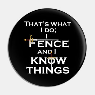 I Fence Pin