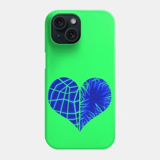 Royal Blue - Broken Heart Phone Case