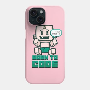 Born to code Phone Case