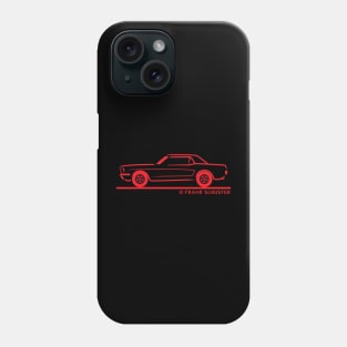 1964 Mustang Coupe Hardtop Phone Case