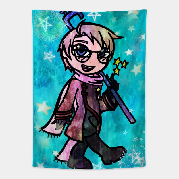 Hetalia - America as Russia Tapestry by ScribbleSketchScoo