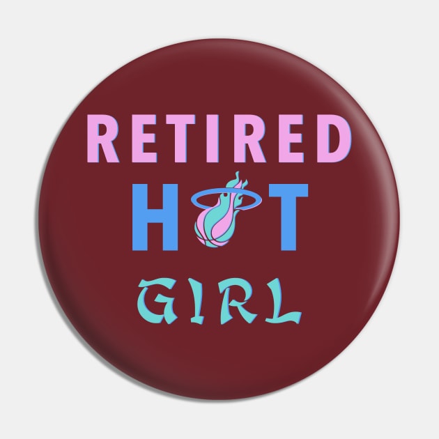 Retired Hot Girl Pin by Vamp Pattern