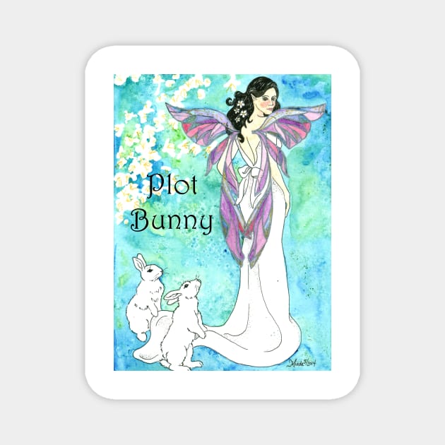 Plot Bunny - Fantasy 1 Magnet by ArtbyMinda