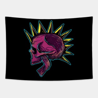 Skull Punk Tapestry