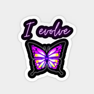 I Evolve Butterfly Self-Love Magnet