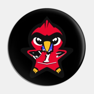 Baby Redbird Pin