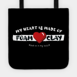 Foam Heart (and Butt) Tote